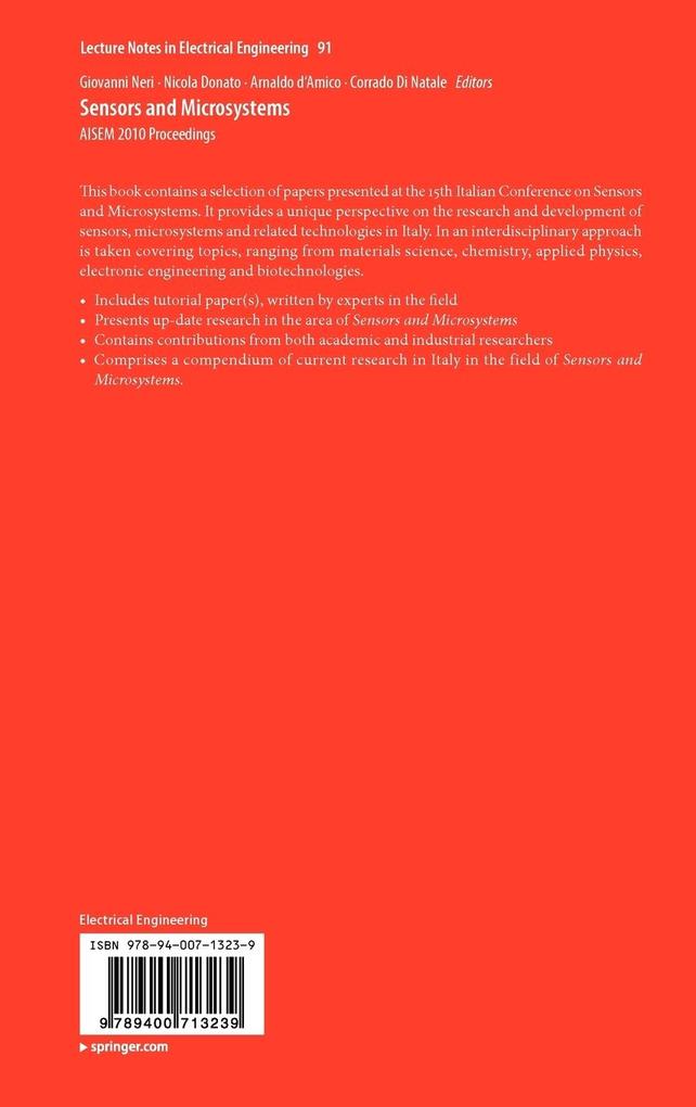 Weitere Ansicht: Sensors and Microsystems