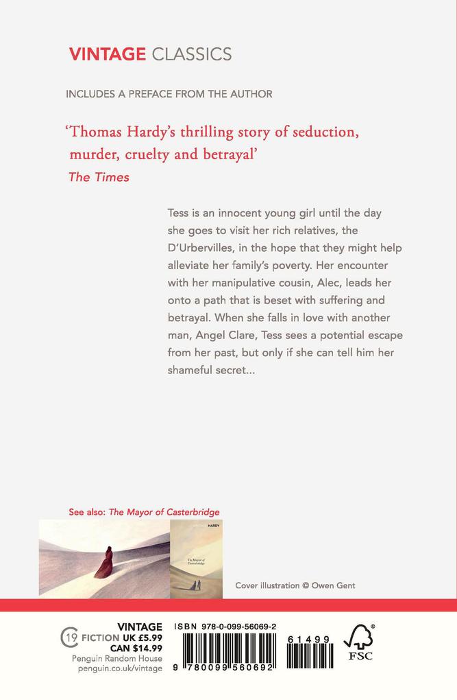 Weitere Ansicht: Tess of the D'Urbervilles | Thomas Hardy