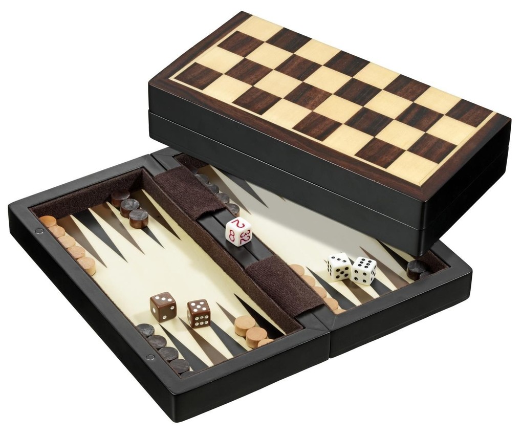 Weitere Ansicht: Philos 2507 - Reise-Schach-Backgammon-Dame-Set