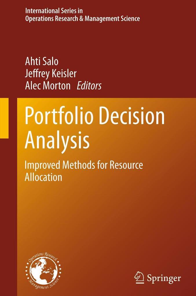 Produktbild: Portfolio Decision Analysis