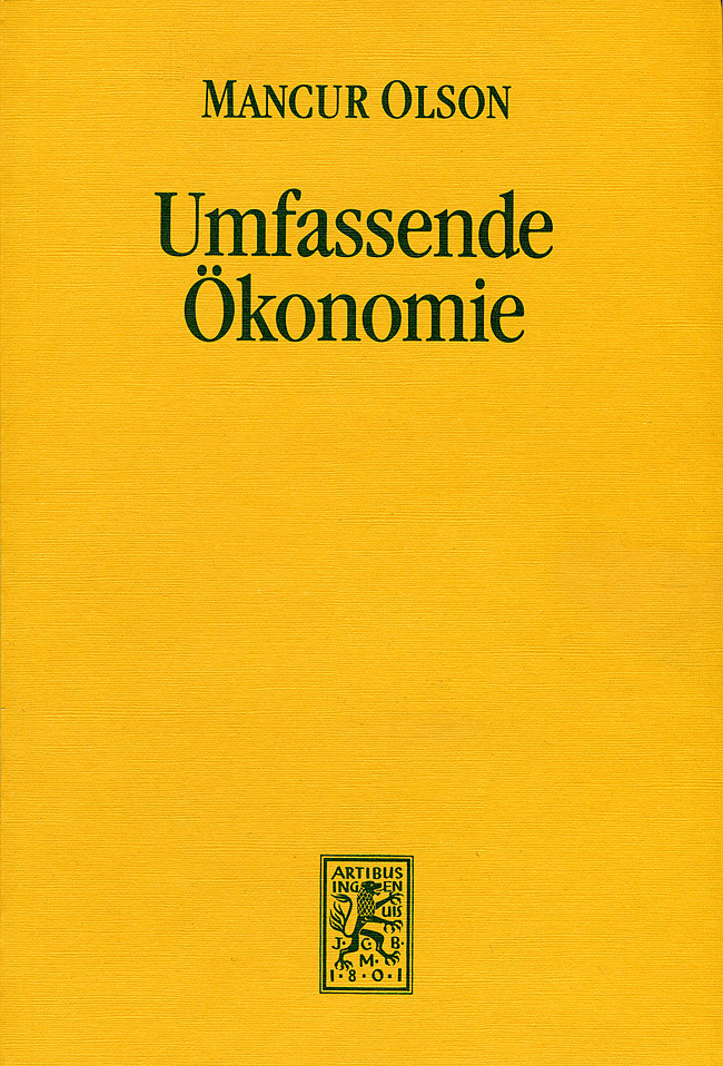 Produktbild: Umfassende Ökonomie | Mancur Olson