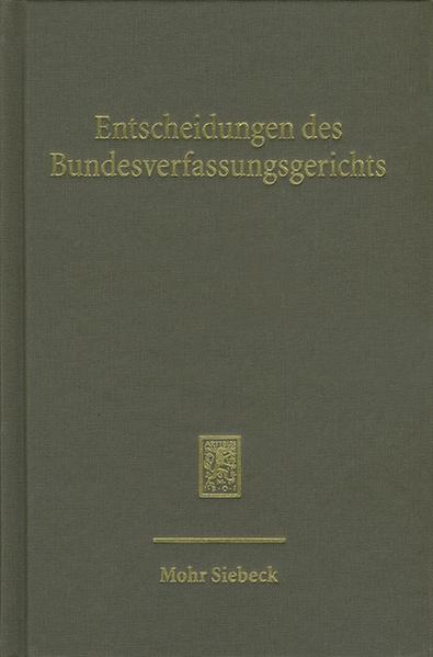 Produktbild: Entscheidungen des Bundesverfassungsgerichts