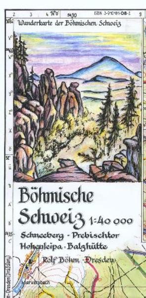 Produktbild: Böhmische Schweiz 1:40000 | Rolf Böhm