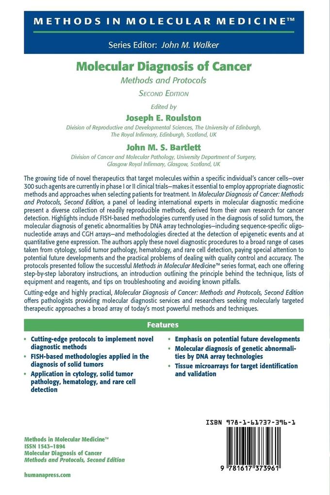 Weitere Ansicht: Molecular Diagnosis of Cancer