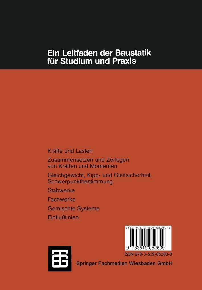 Weitere Ansicht: Praktische Baustatik | Gerhard Erlhof, Walter Wagner