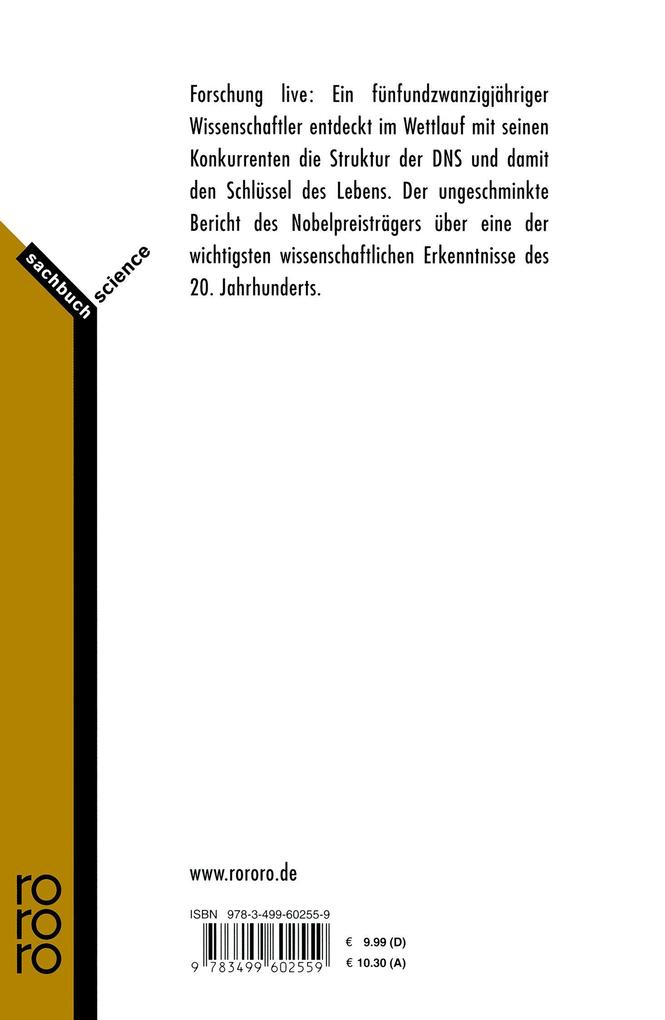 Weitere Ansicht: Die Doppel-Helix | James D. Watson