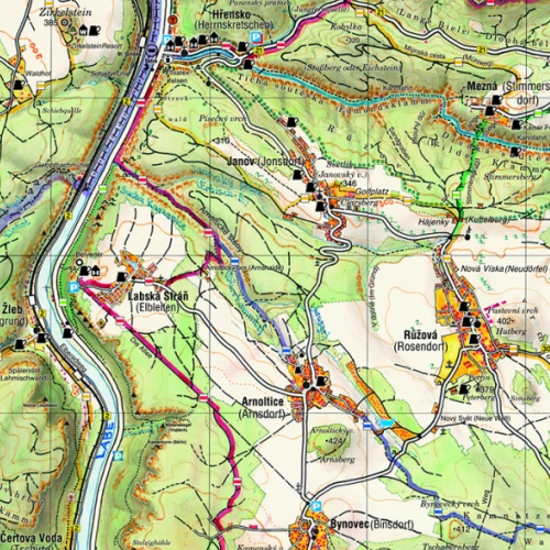 Weitere Ansicht: Böhmische Schweiz 1:40000 | Rolf Böhm