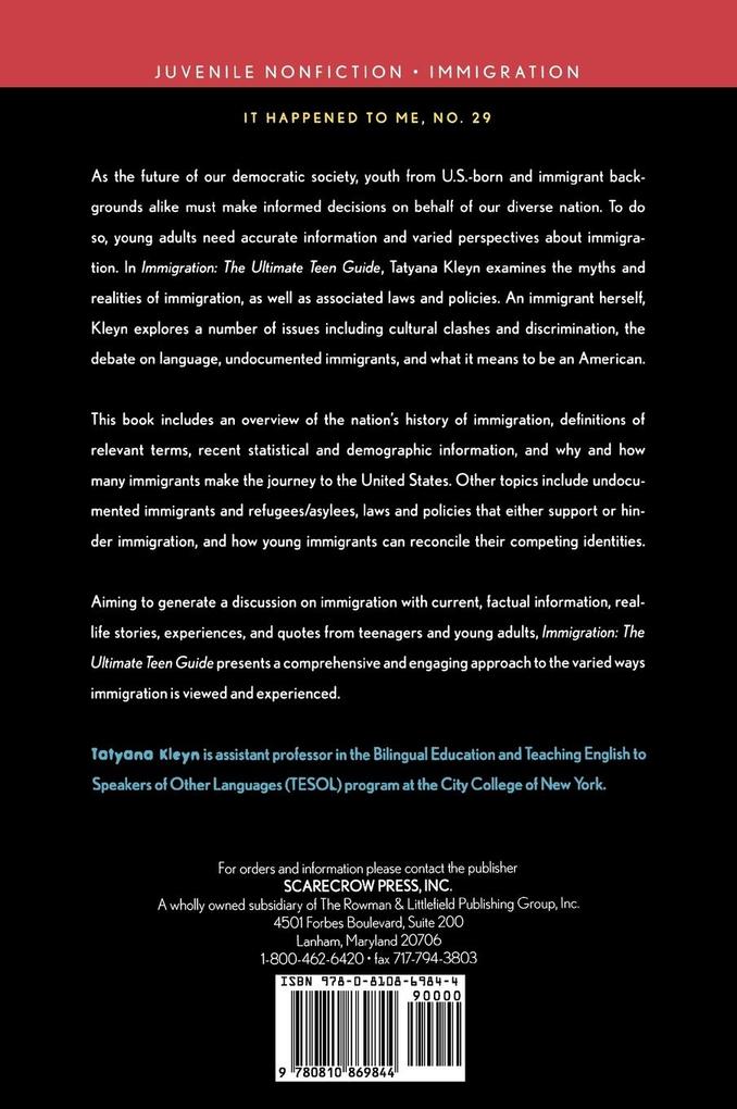 Weitere Ansicht: Immigration | Tatyana Kleyn