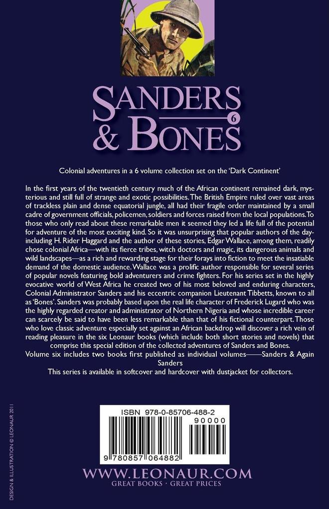 Weitere Ansicht: Sanders & Bones-The African Adventures | Edgar Wallace