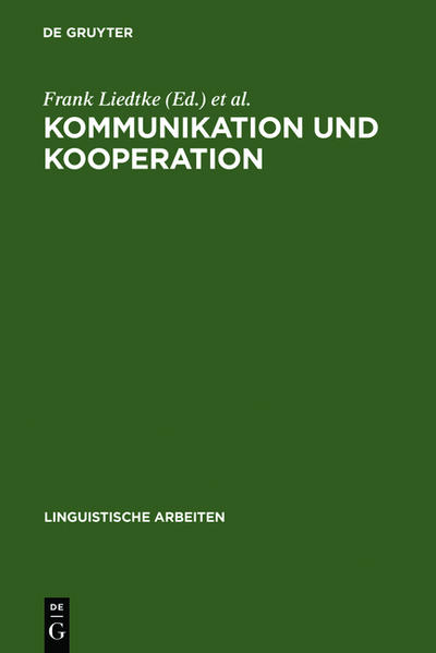 Produktbild: Kommunikation und Kooperation | Rudi Keller, Frank Liedtke