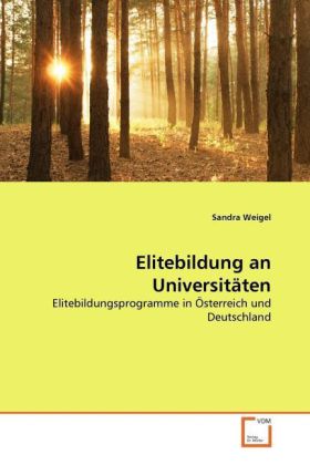 Produktbild: Elitebildung an Universitäten | Sandra Weigel