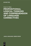 Propositional logical thinking and comprehension of language connectives