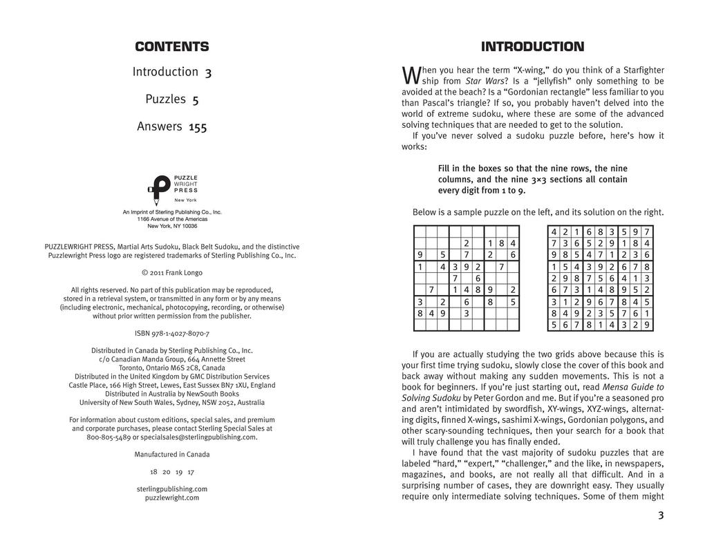 Weitere Ansicht: Beyond Black Belt Sudoku | Frank Longo