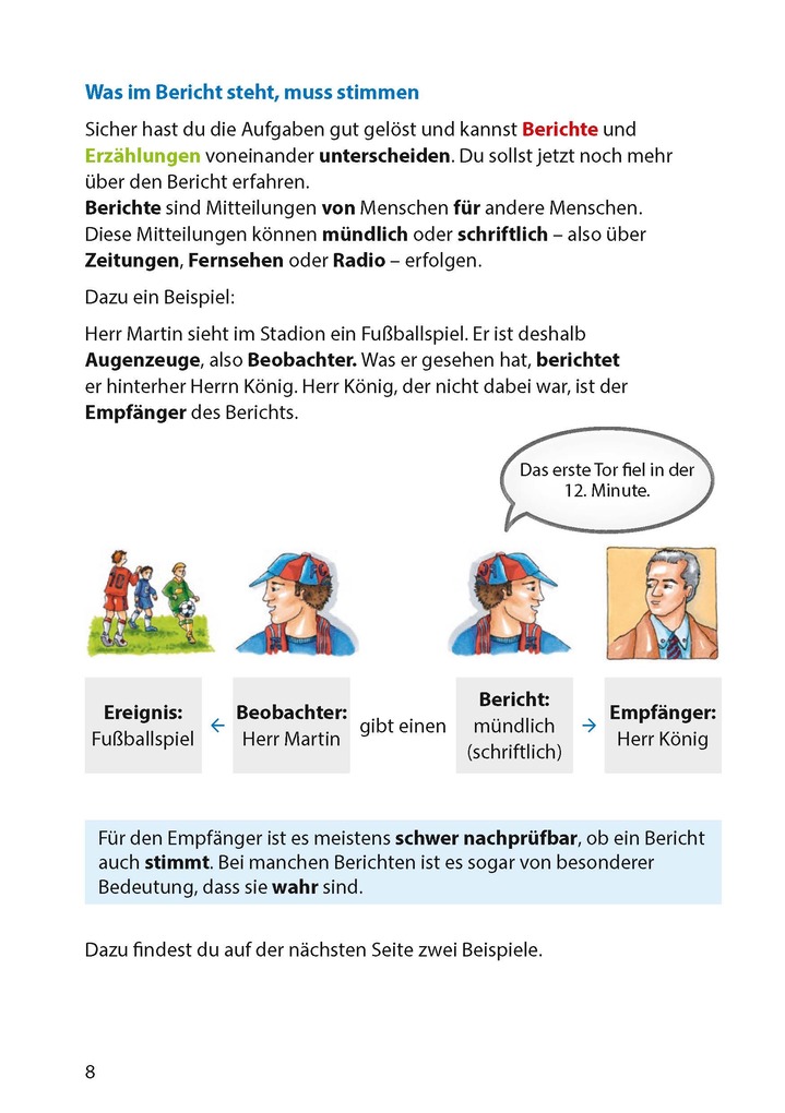 Weitere Ansicht: Bericht. Aufsatz 5.-7. Klasse | Gerhard Widmann