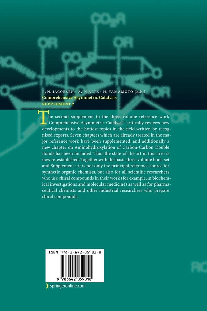 Weitere Ansicht: Comprehensive Asymmetric Catalysis