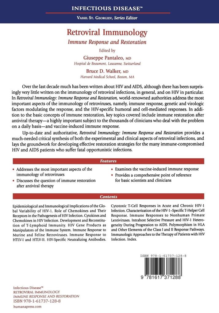 Weitere Ansicht: Retroviral Immunology