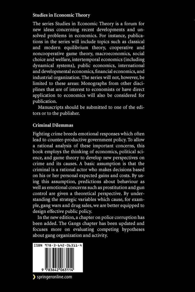 Weitere Ansicht: Criminal Dilemmas | Katri K. Sieberg