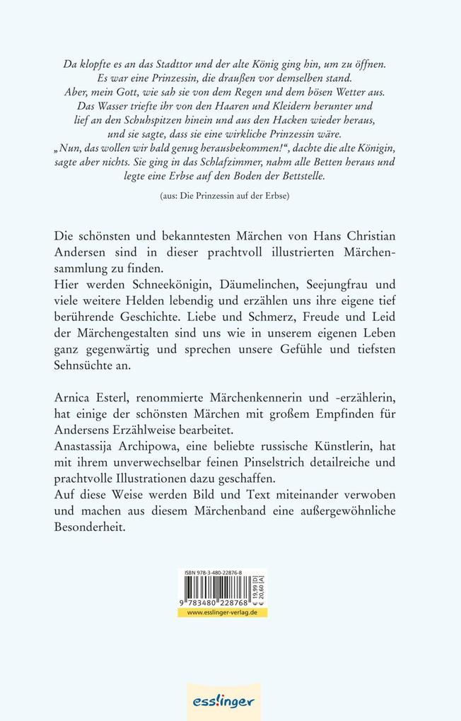Weitere Ansicht: Die schönsten Märchen von Hans Christian Andersen | Hans Christian Andersen, Arnica Esterl