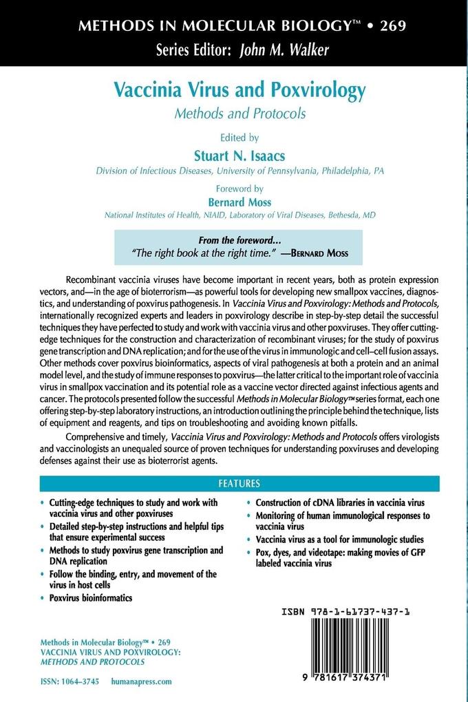 Weitere Ansicht: Vaccinia Virus and Poxvirology