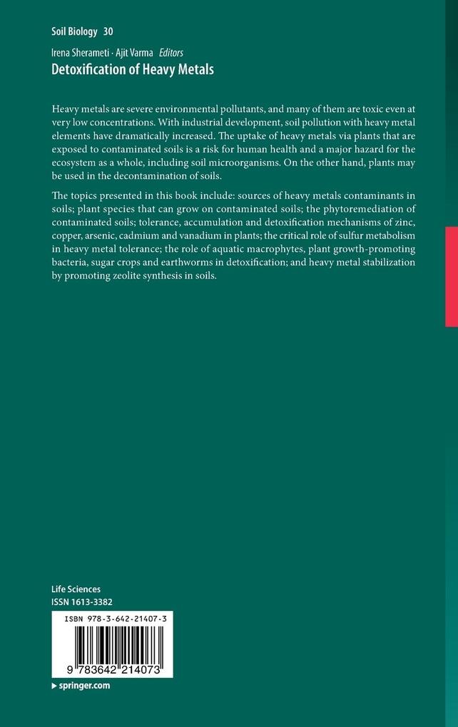 Weitere Ansicht: Detoxification of Heavy Metals