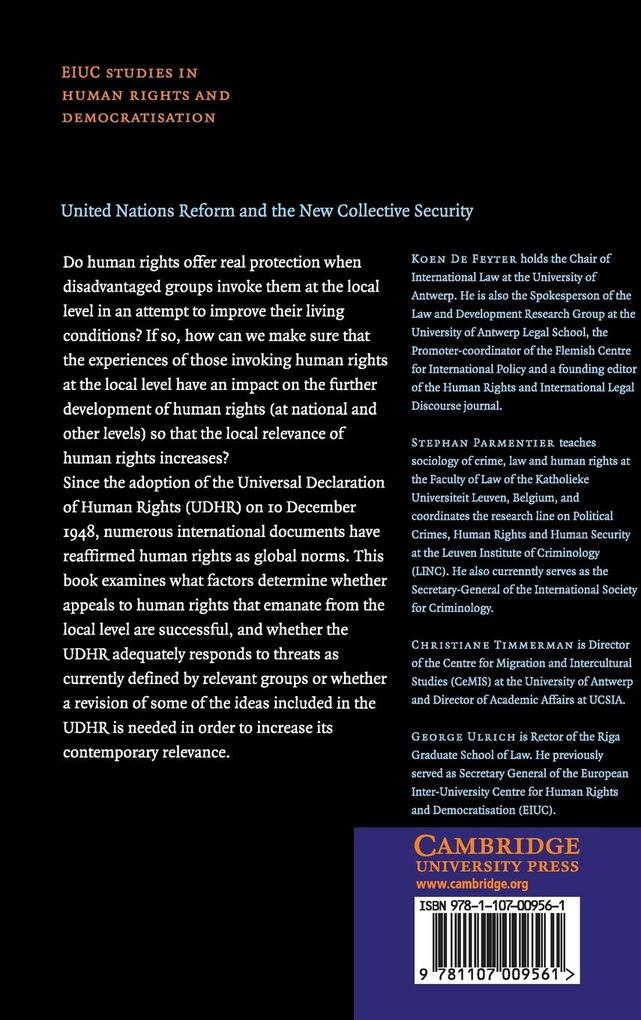 Weitere Ansicht: The Local Relevance of Human Rights