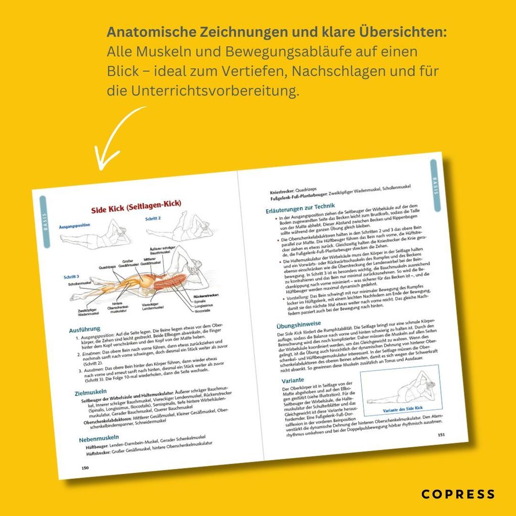 Weitere Ansicht: Pilates Anatomie | Rael Isacowitz, Karen Clippinger