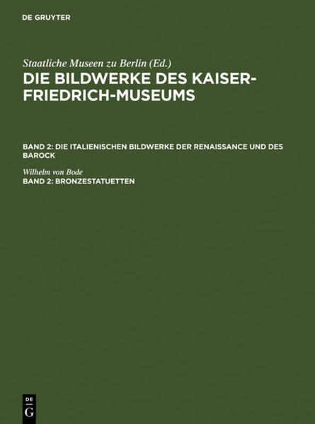 Produktbild: Bronzestatuetten | Wilhelm von Bode, Wilhelm Bode