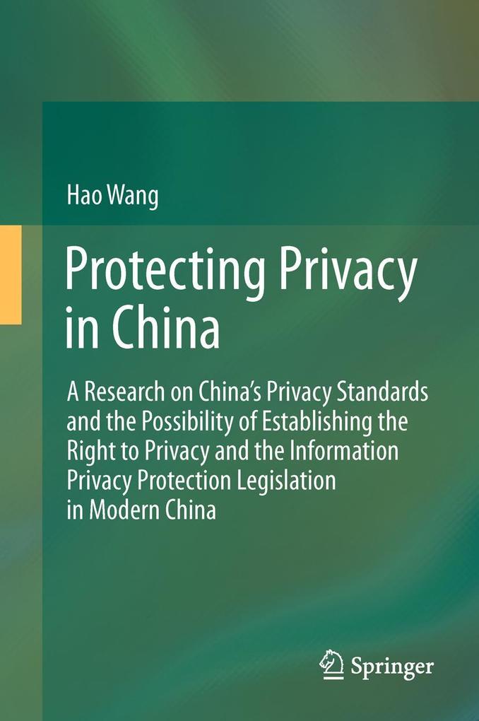 Produktbild: Protecting Privacy in China | Hao Wang