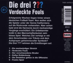 Weitere Ansicht: 081/Verdeckte Fouls | Die Drei ???