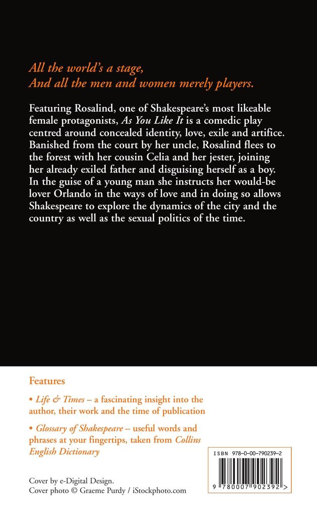 Weitere Ansicht: As You Like It | William Shakespeare