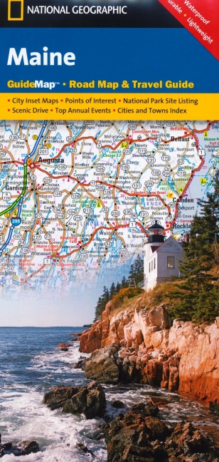 Produktbild: Maine Map | National Geographic Maps