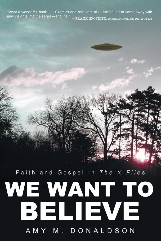 Produktbild: We Want to Believe | Amy M. Donaldson