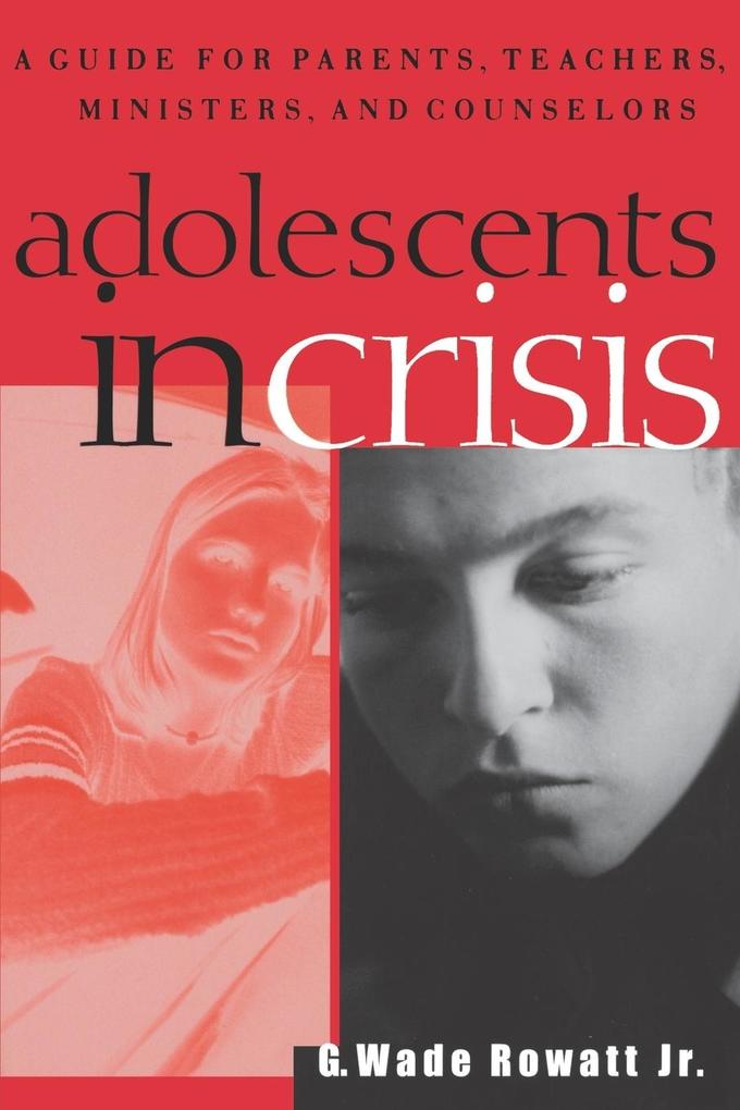 Adolescents in Crisis als Taschenbuch