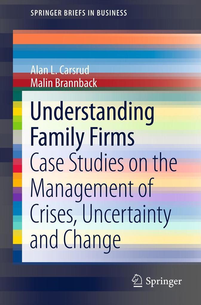 Produktbild: Understanding Family Firms | Malin Brännback, Alan L. Carsrud