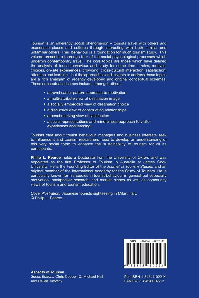 Weitere Ansicht: Tourist Behaviour | Philip L. Pearce