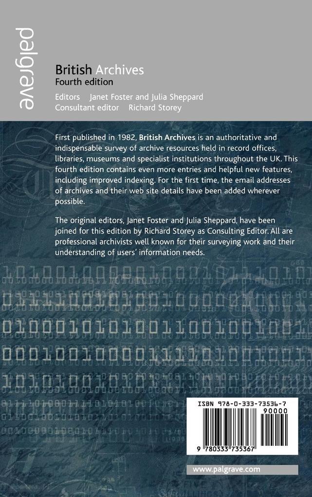 Weitere Ansicht: British Archives | J. Foster, J. Sheppard