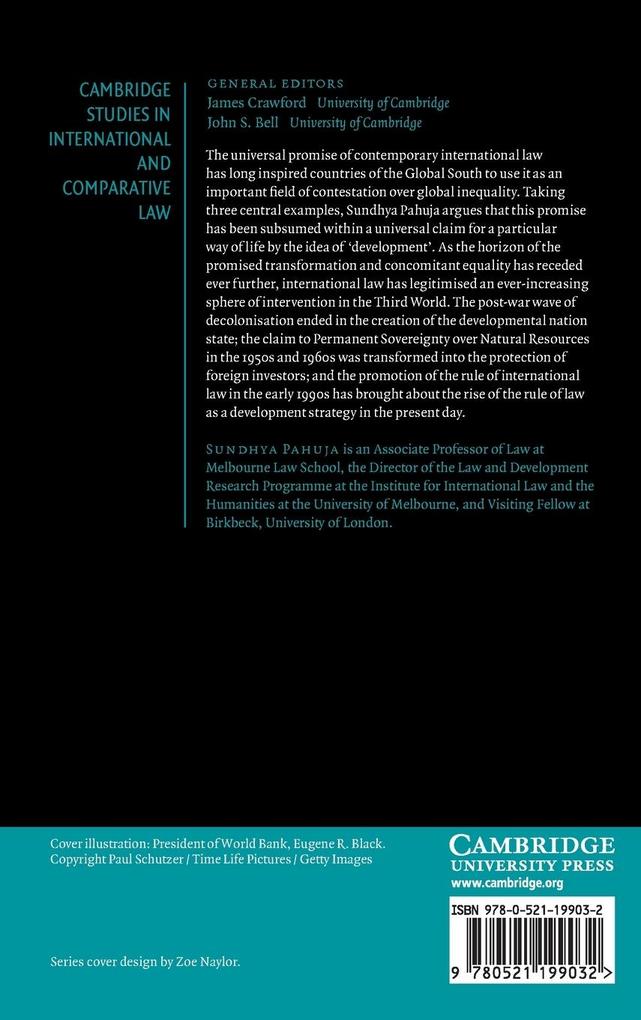 Weitere Ansicht: Decolonising International Law | Sundhya Pahuja