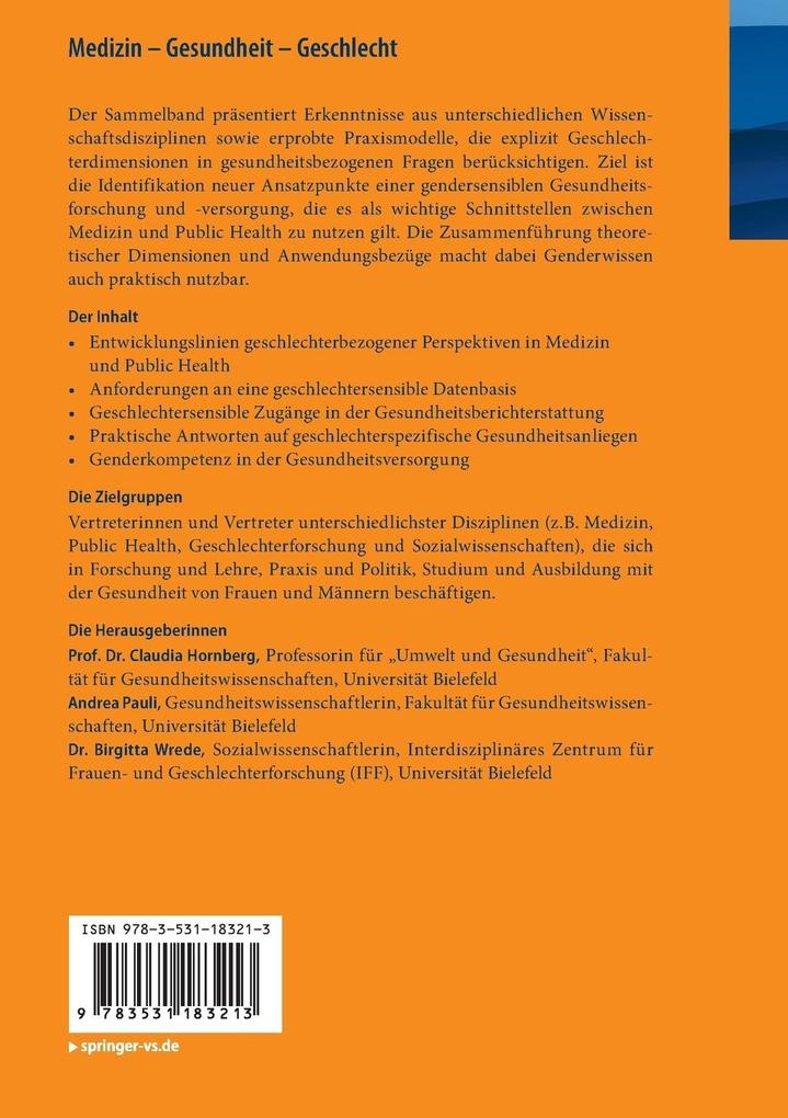 Weitere Ansicht: Medizin - Gesundheit - Geschlecht
