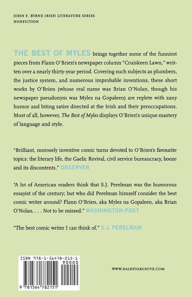 Weitere Ansicht: Best of Myles | Flann O'Brien
