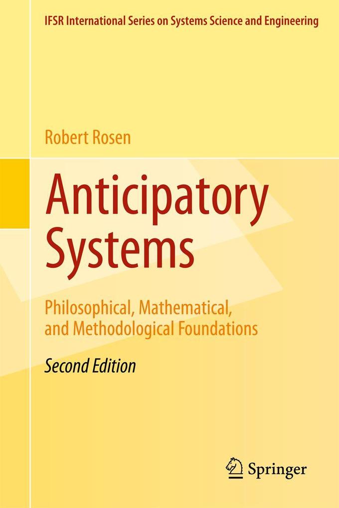 Produktbild: Anticipatory Systems | Robert Rosen
