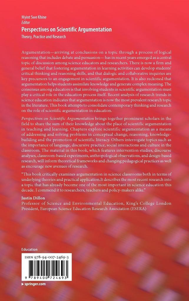 Weitere Ansicht: Perspectives on Scientific Argumentation