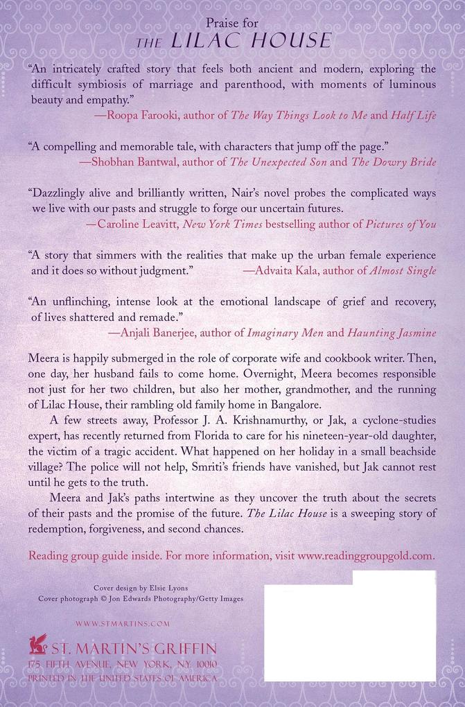 Weitere Ansicht: The Lilac House | Anita Nair