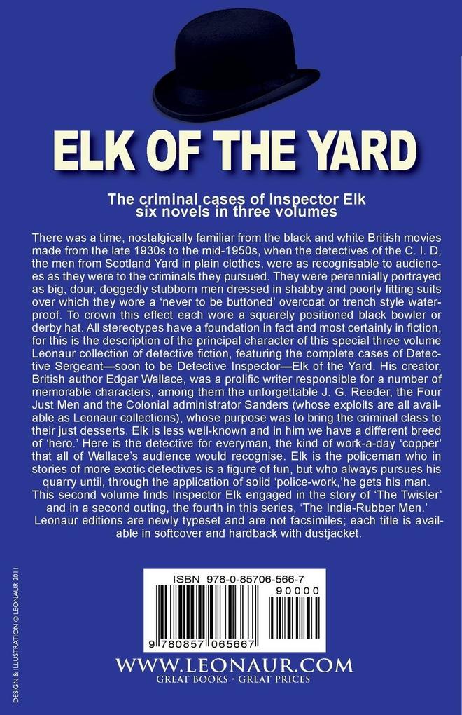 Weitere Ansicht: Elk of the 'Yard'-The Criminal Cases of Inspector Elk | Edgar Wallace