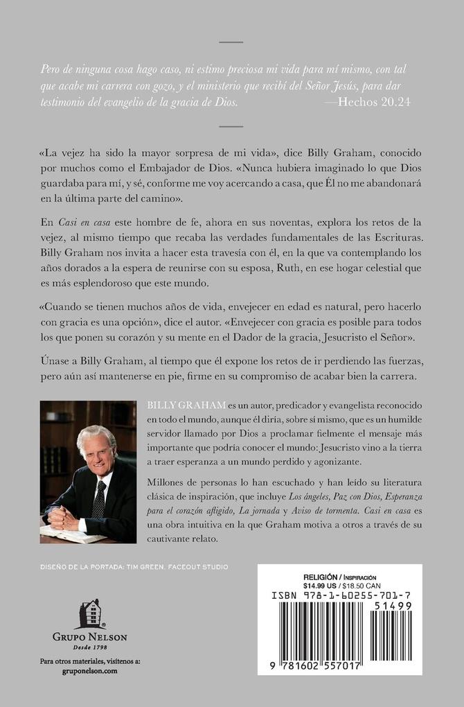 Weitere Ansicht: Casi En Casa | Billy Graham