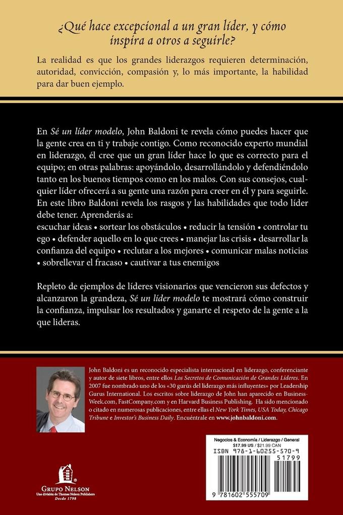 Weitere Ansicht: Se un Lider Modelo | John Baldoni