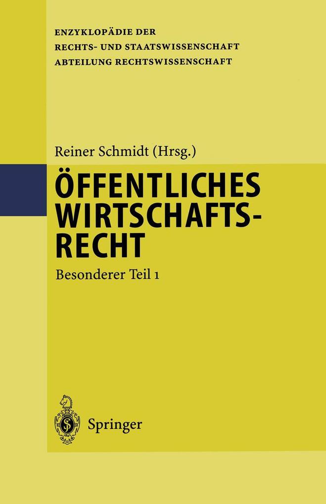 Produktbild: Öffentliches Wirtschaftsrecht