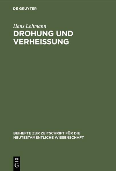 Produktbild: Drohung und Verheißung | Hans Lohmann