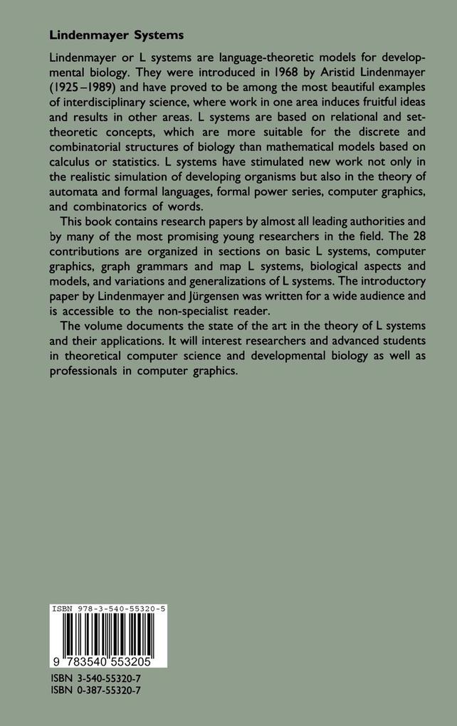 Weitere Ansicht: Lindenmayer Systems