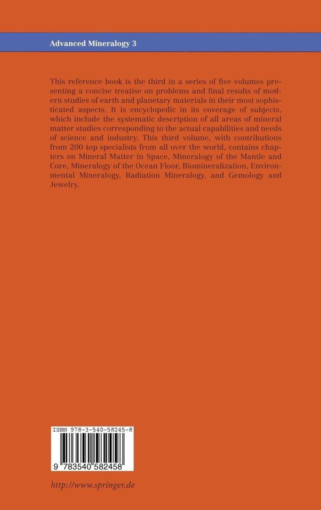 Weitere Ansicht: Advanced Mineralogy
