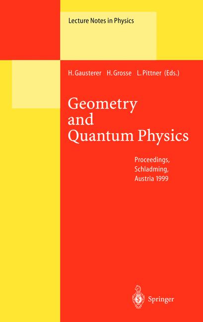 Weitere Ansicht: Geometry and Quantum Physics